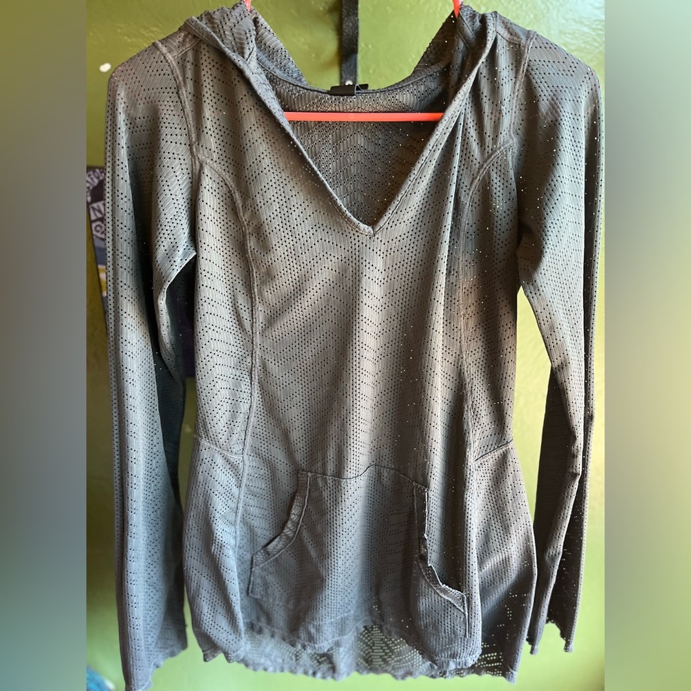 prAna Hoodie Long Sleeve Womens medium .